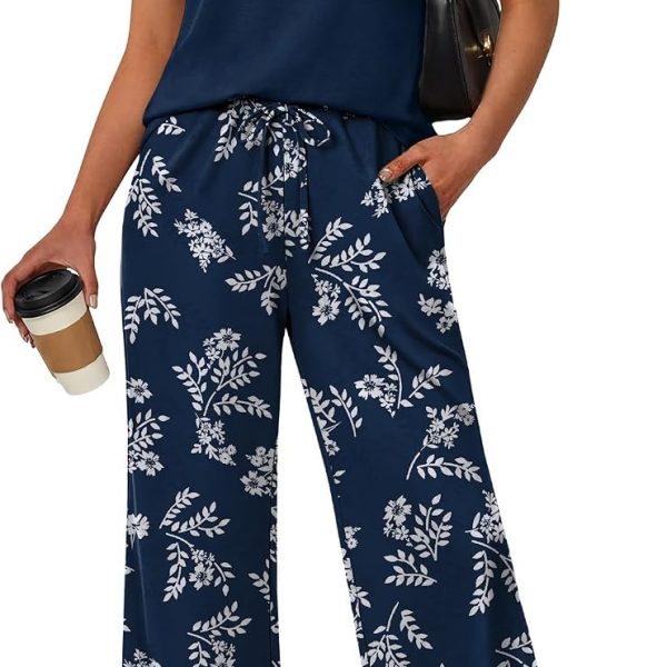 WIHOLL Two Piece Set for Women Summer Spring Outfits image 1