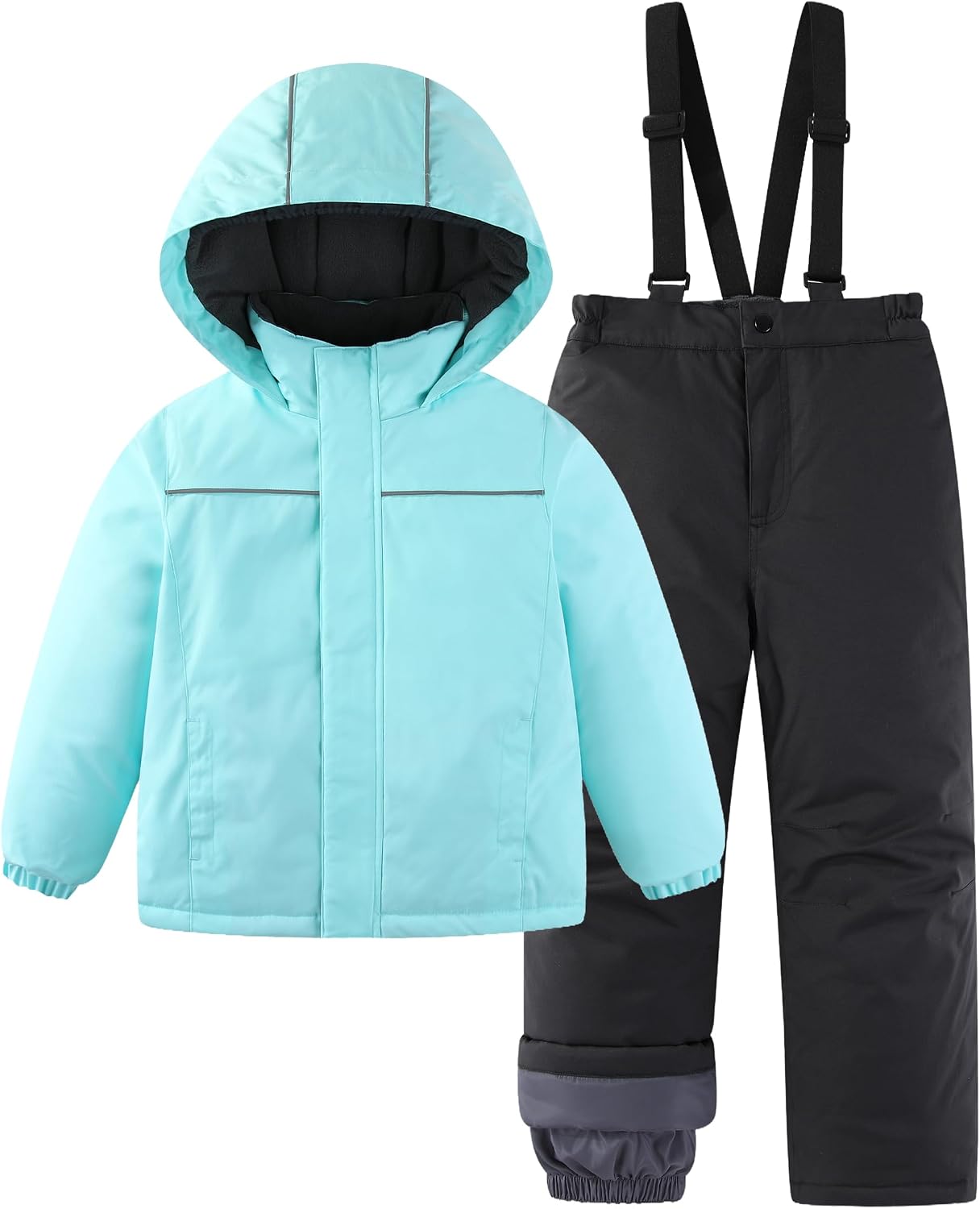 Hiheart Boys Girls Winter Ski Jacket & Pants Set 2 image 1